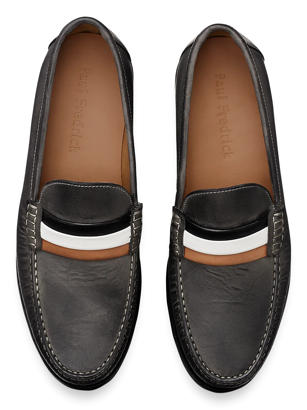 Aiden Penny Loafer - Black