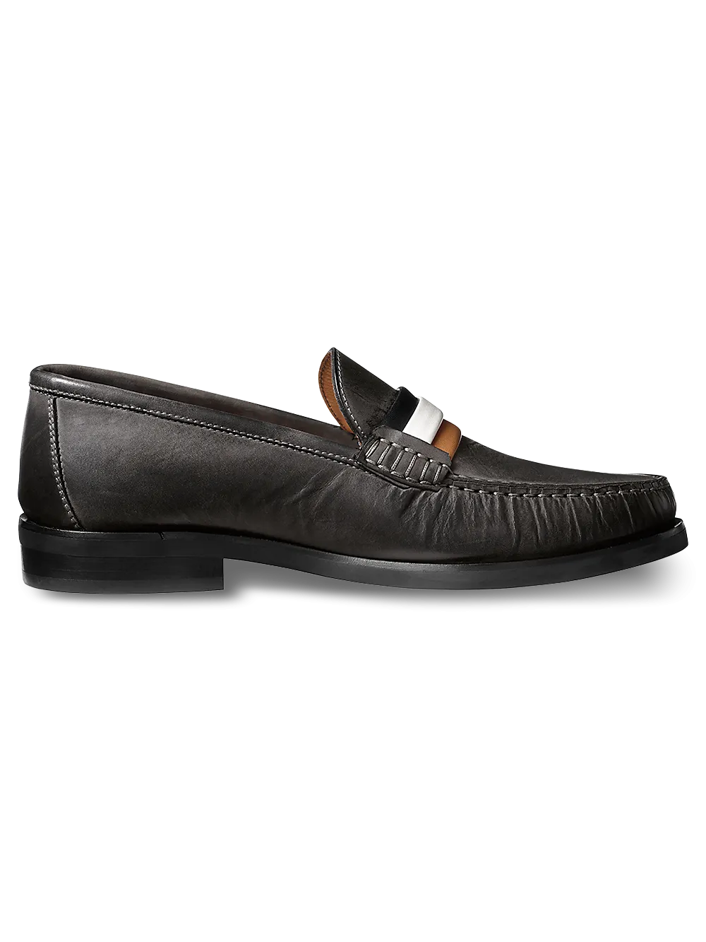 Aiden Penny Loafer - Black