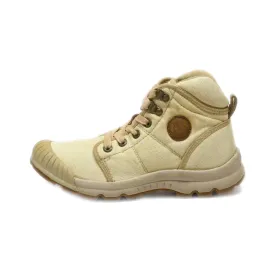 Aigle Ankle Boots Canvas Beige Colour For Women