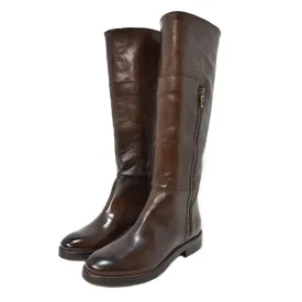 ALEX 01 - Contemporary Horse Boots Leather MOKA