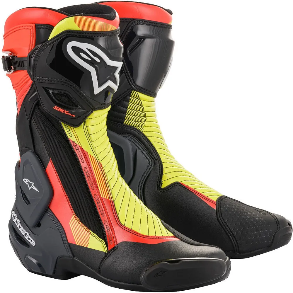 Alpinestars Smx Plus V2 Boots Blk/Red/Flu/Gry