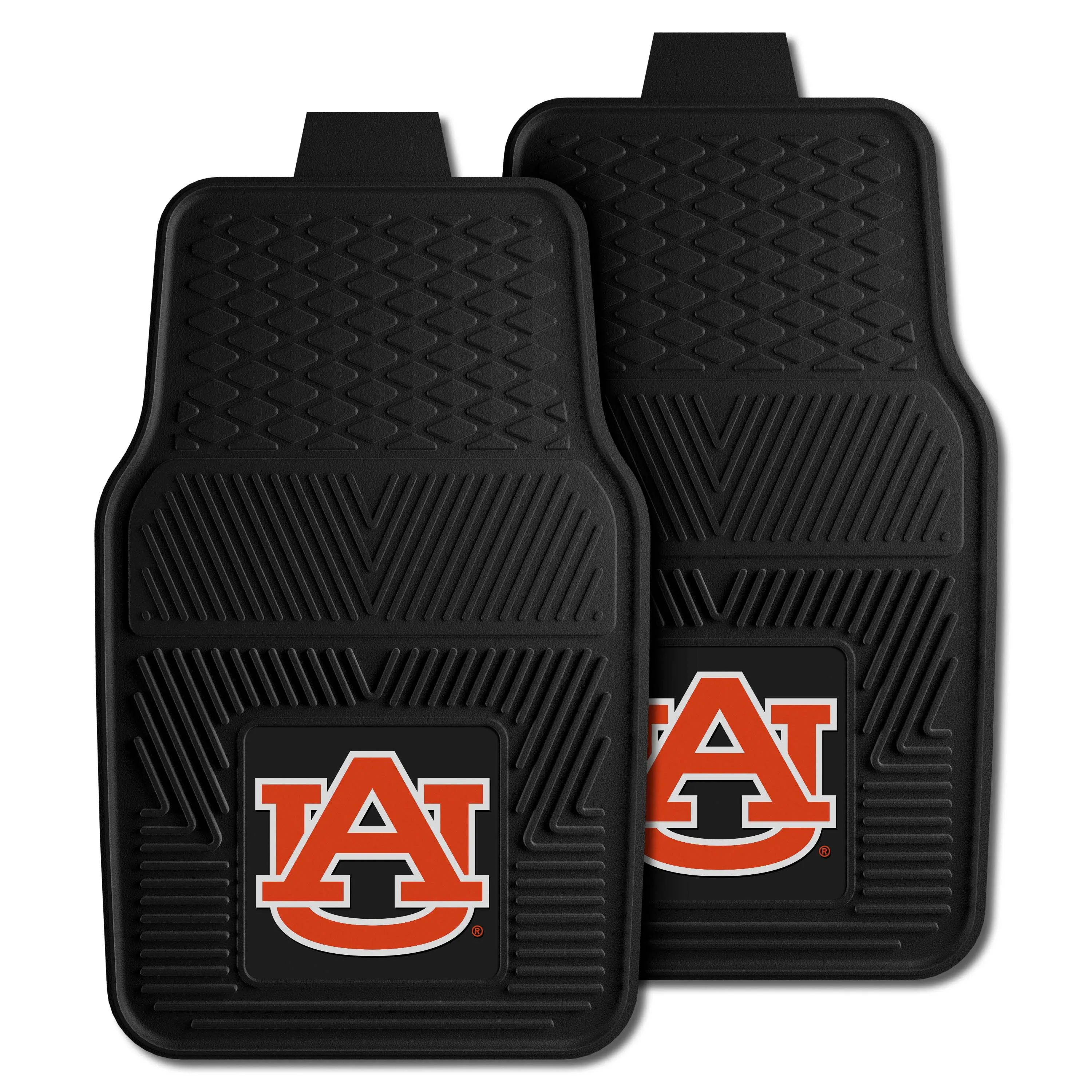 Auburn Tigers Heavy Duty Car Mat Set - 2 Pieces