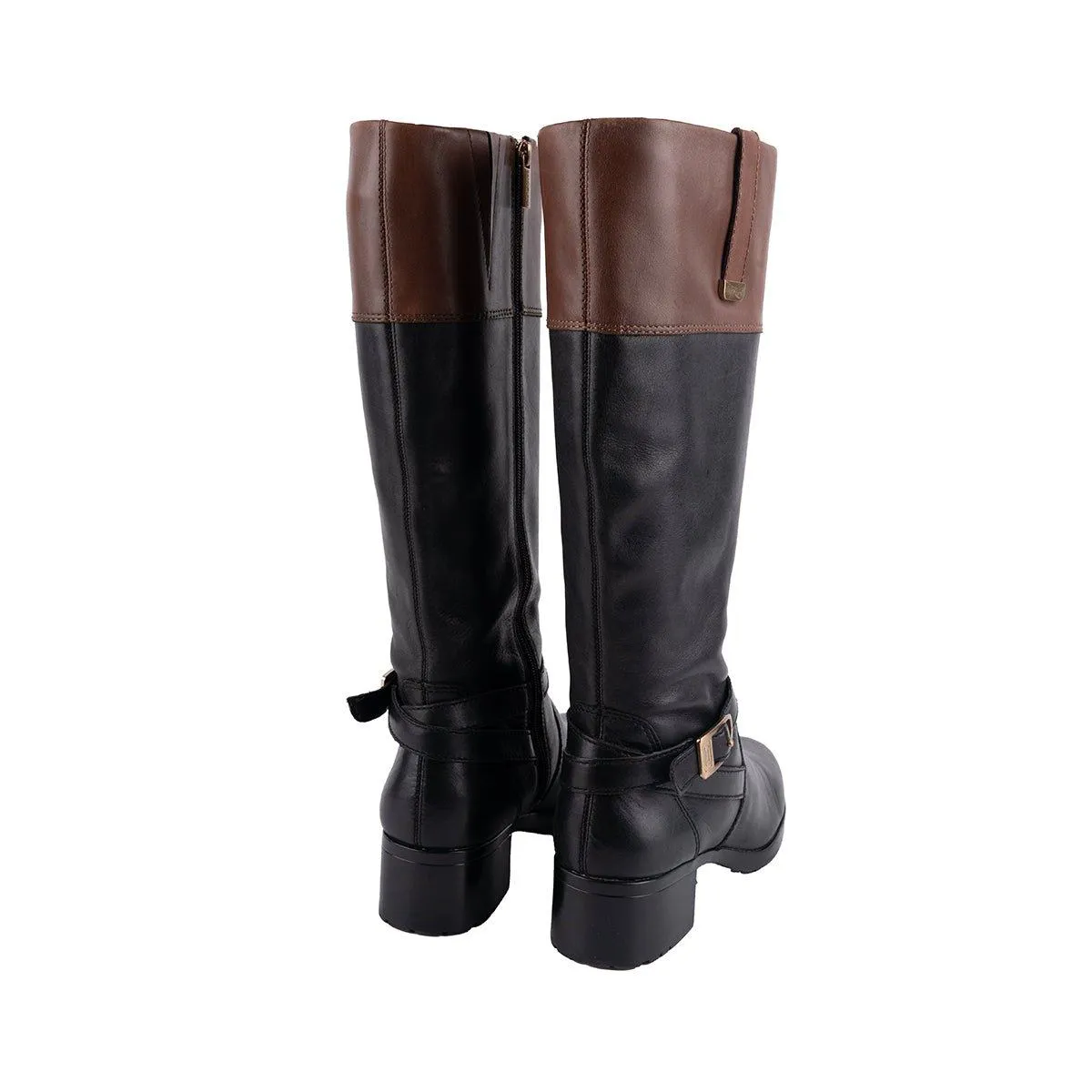 Bandolino Baya Knee High Boots Leather Black Colour For Women