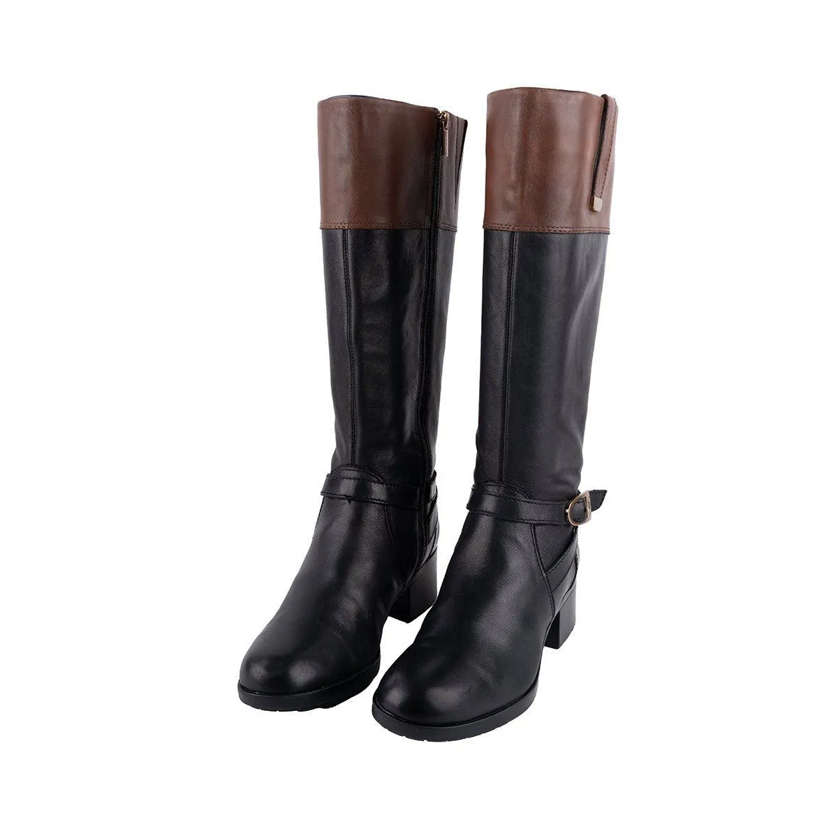 Bandolino Baya Knee High Boots Leather Black Colour For Women