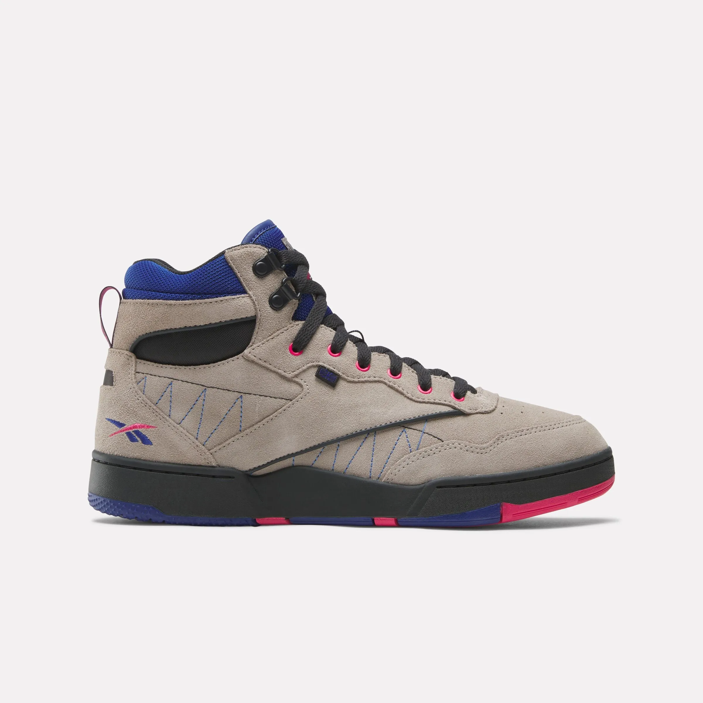 Bb 4000 Ii Mid Basketball Shoes Ash/Nightblack/Classiccobalt