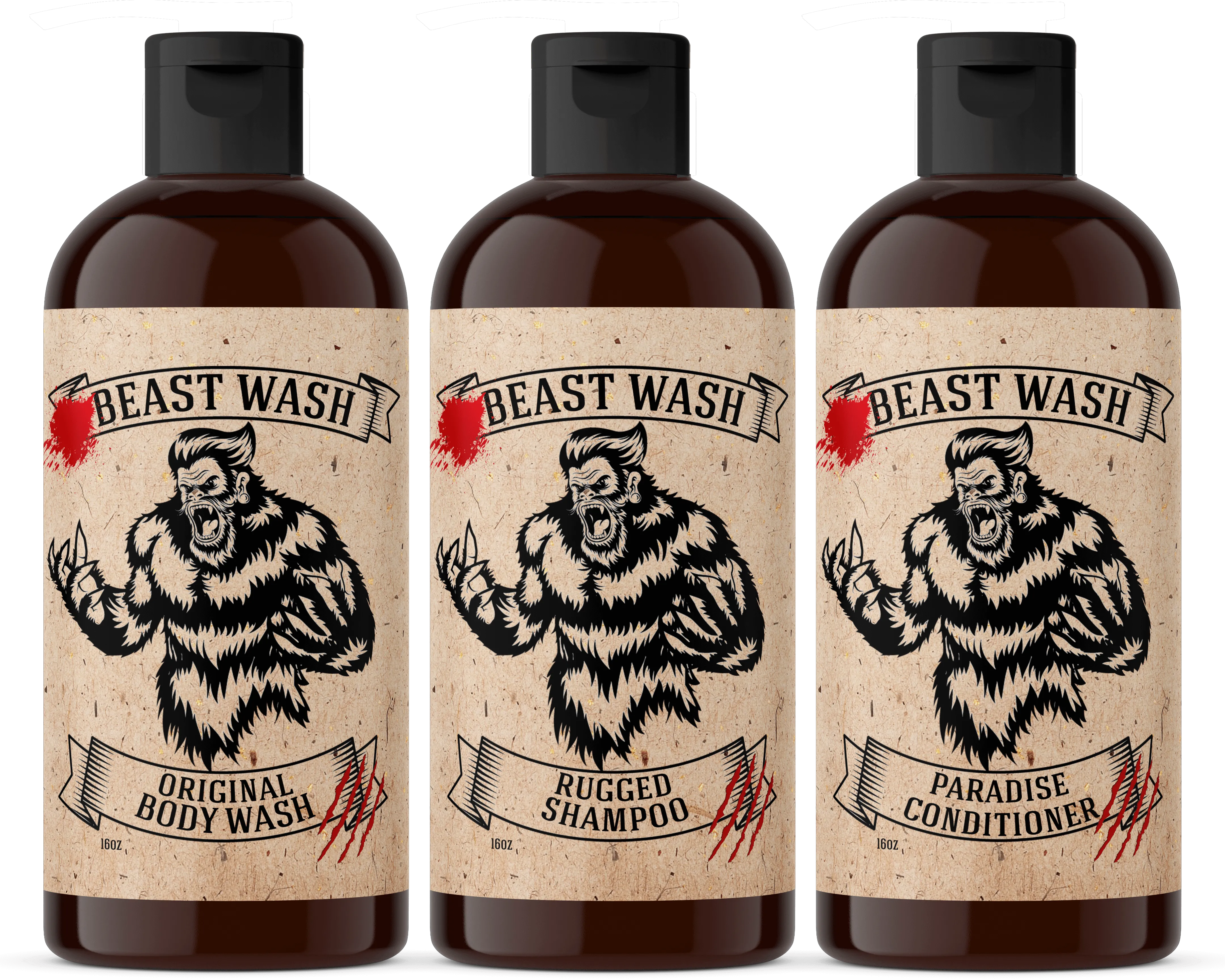 Beast Wash Shower Set