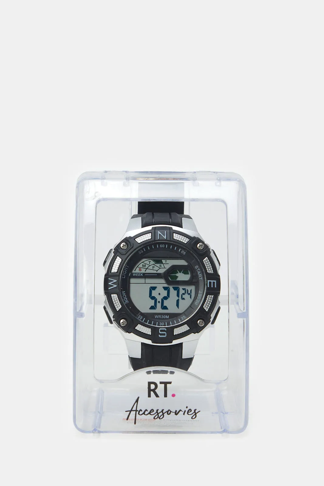 Boys Black Multi Functional Digital Watch