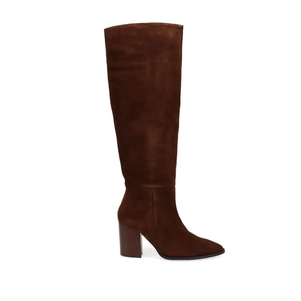 Caliana Suede Long Boots - CALIANA / 325 657