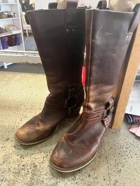 CAT Brand Distressed Cowboy Boots (Size 10)