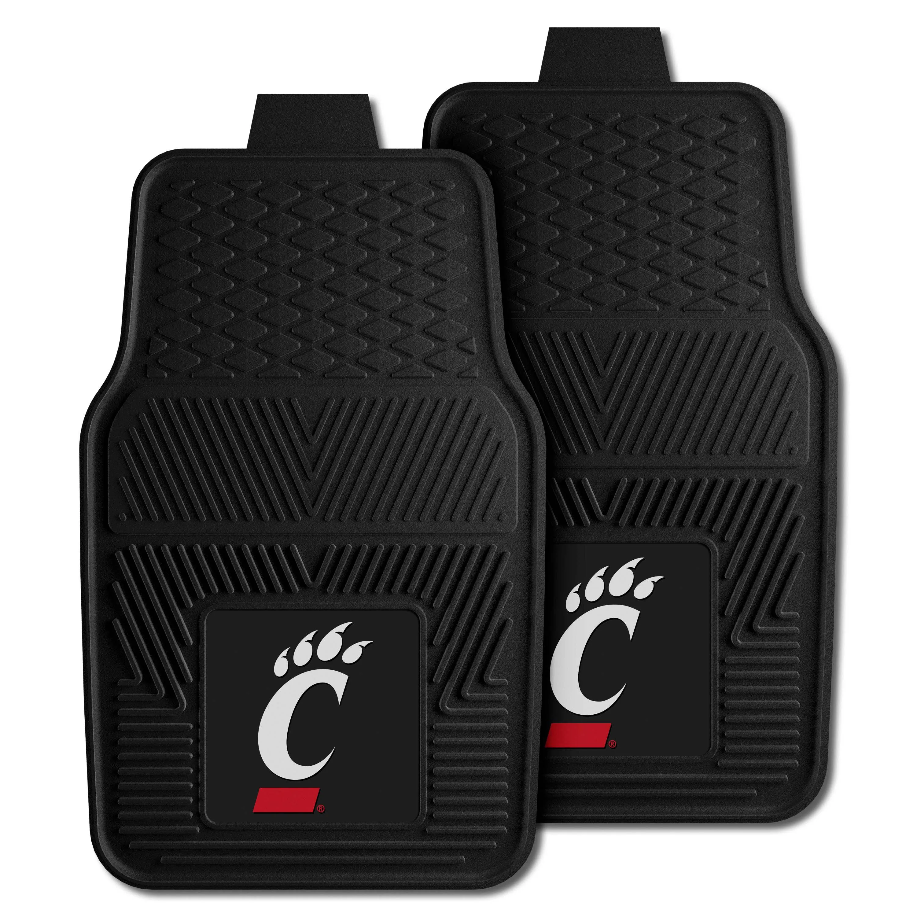 Cincinnati Bearcats Heavy Duty Car Mat Set - 2 Pieces