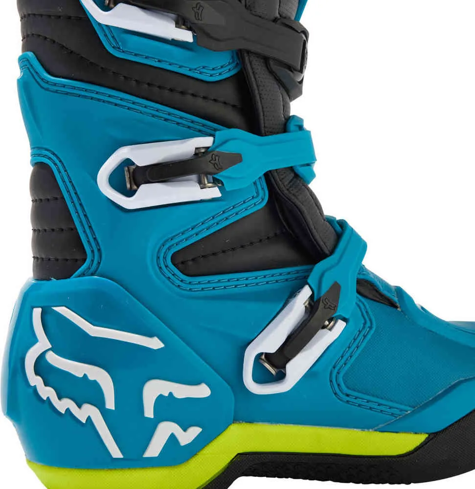 Comp 2023 FOX Youth Motocross Boots, Blue-Black