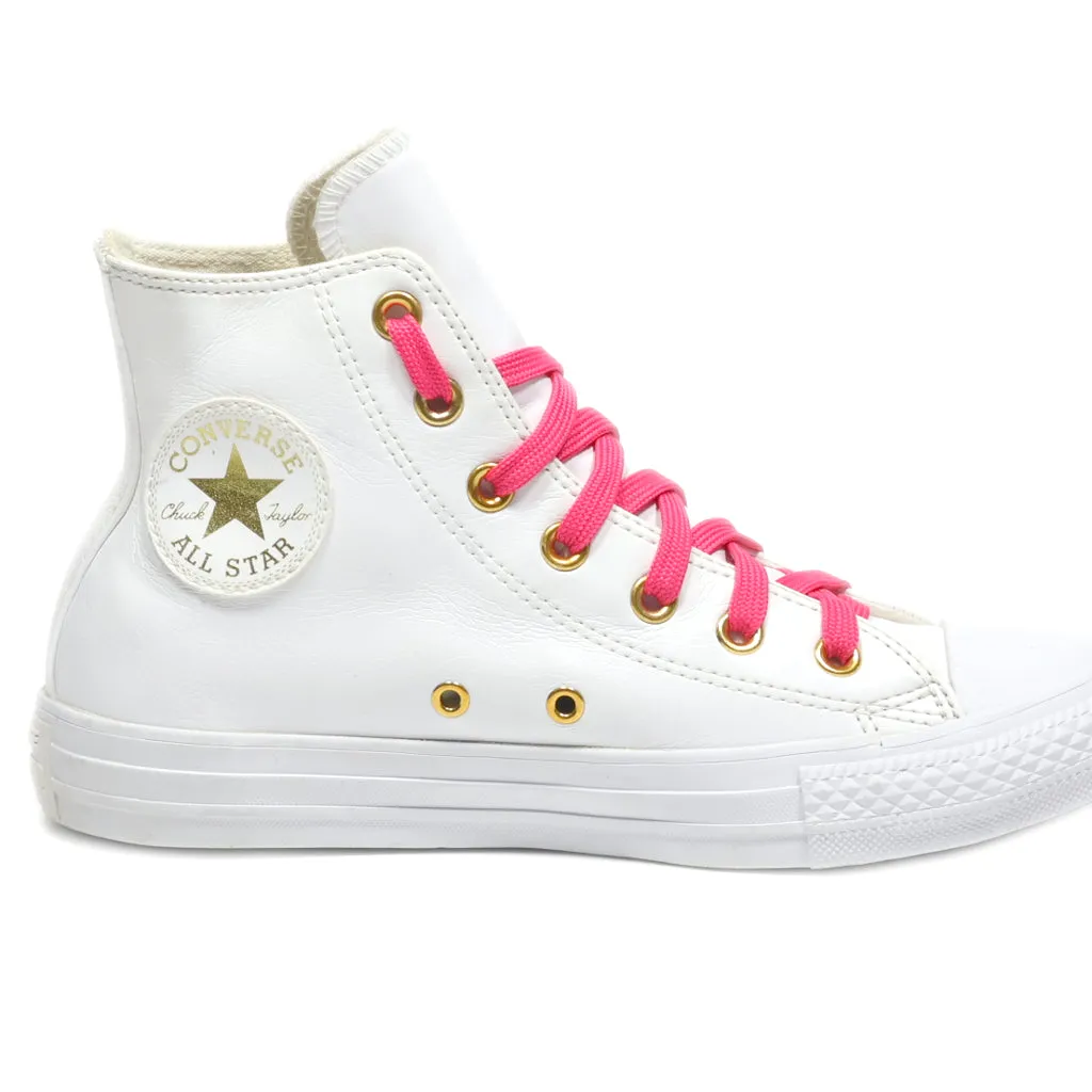 Converse 555961C Ankle Boots Leather White Colour For Women