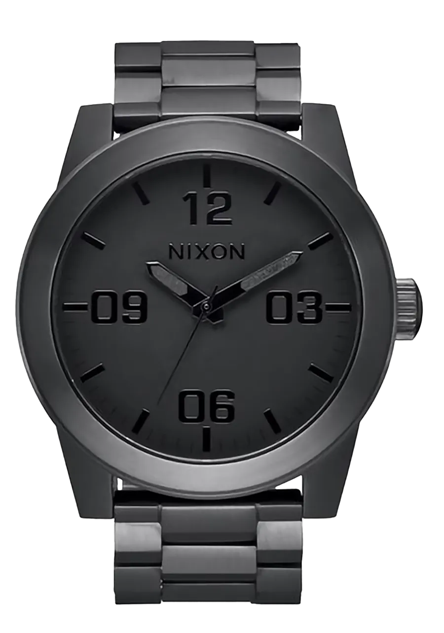 Corporal Stainless Steel - All Gunmetal / Black