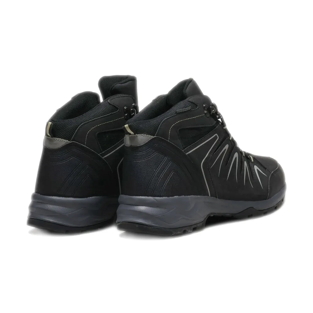 Crivit Hiking Boots Nubuck Black Colour For Men