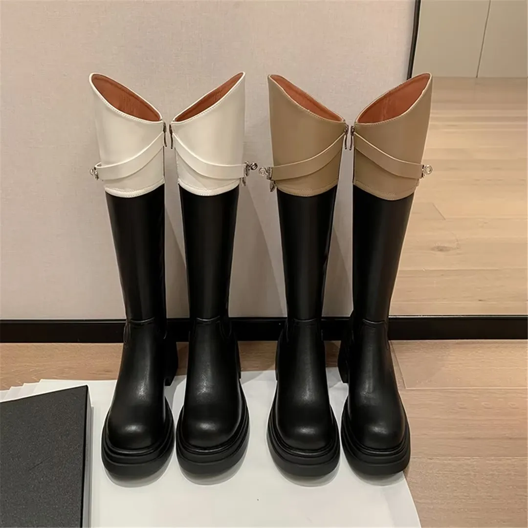 CrocRegal Round Toe Tall Boots