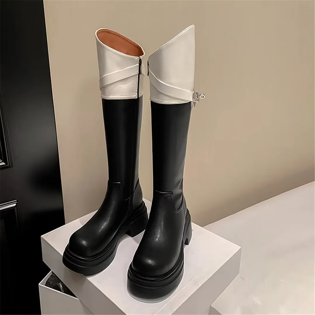 CrocRegal Round Toe Tall Boots