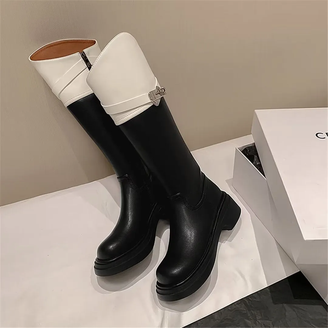 CrocRegal Round Toe Tall Boots