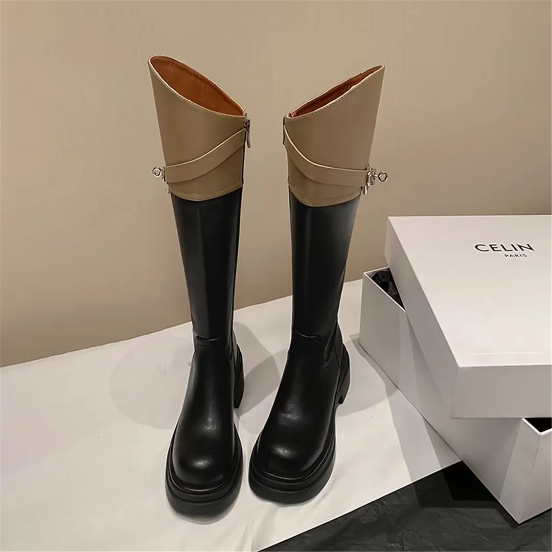 CrocRegal Round Toe Tall Boots