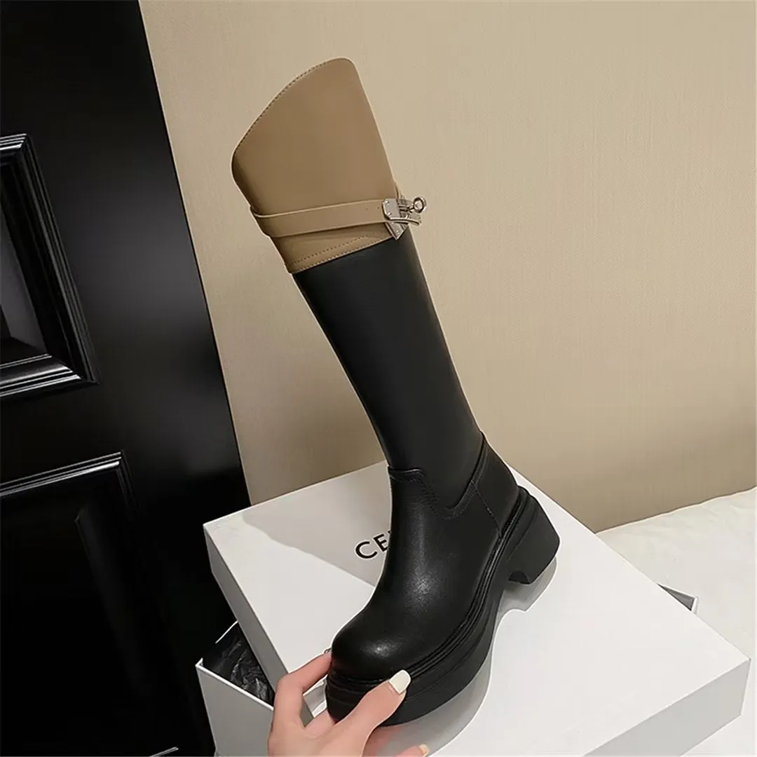 CrocRegal Round Toe Tall Boots