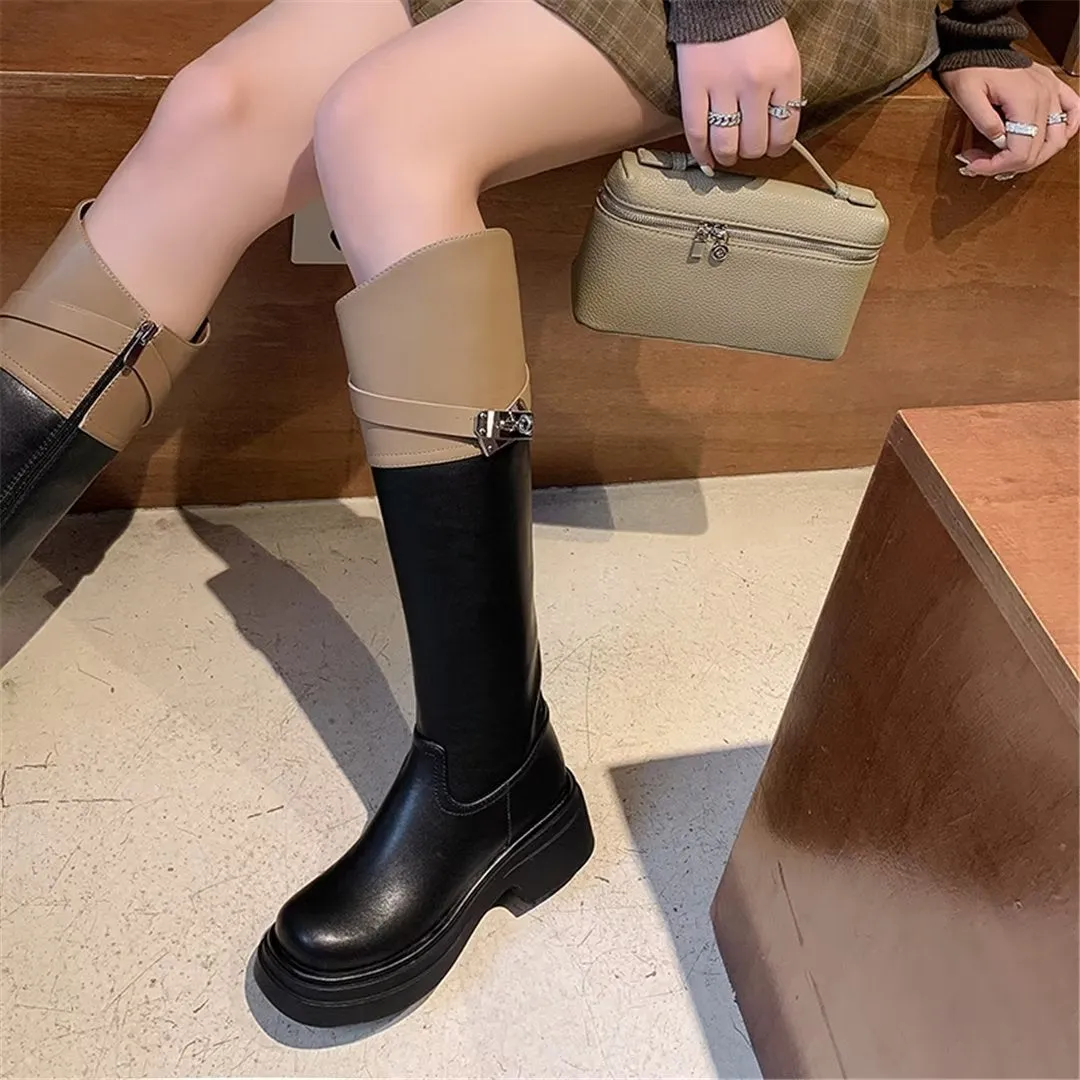 CrocRegal Round Toe Tall Boots