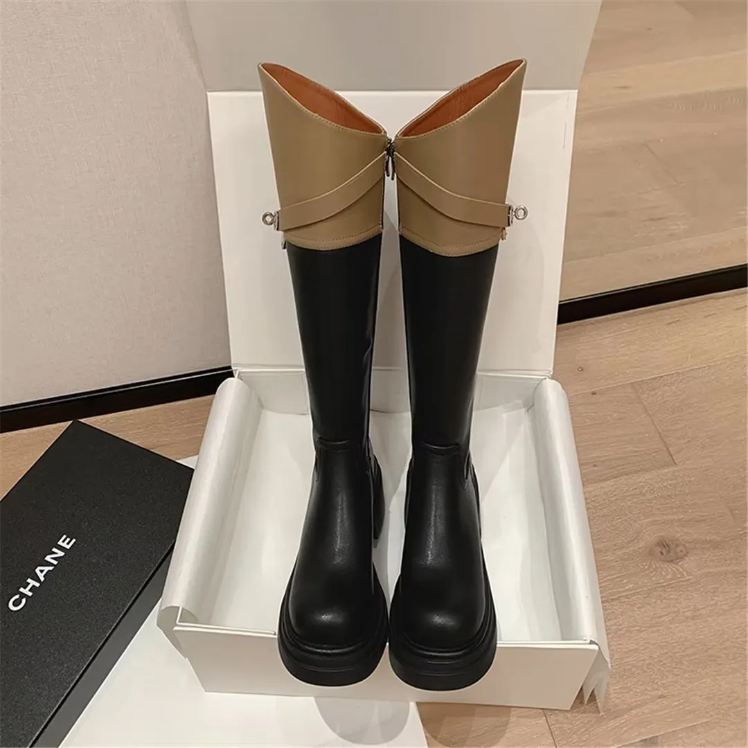 CrocRegal Round Toe Tall Boots