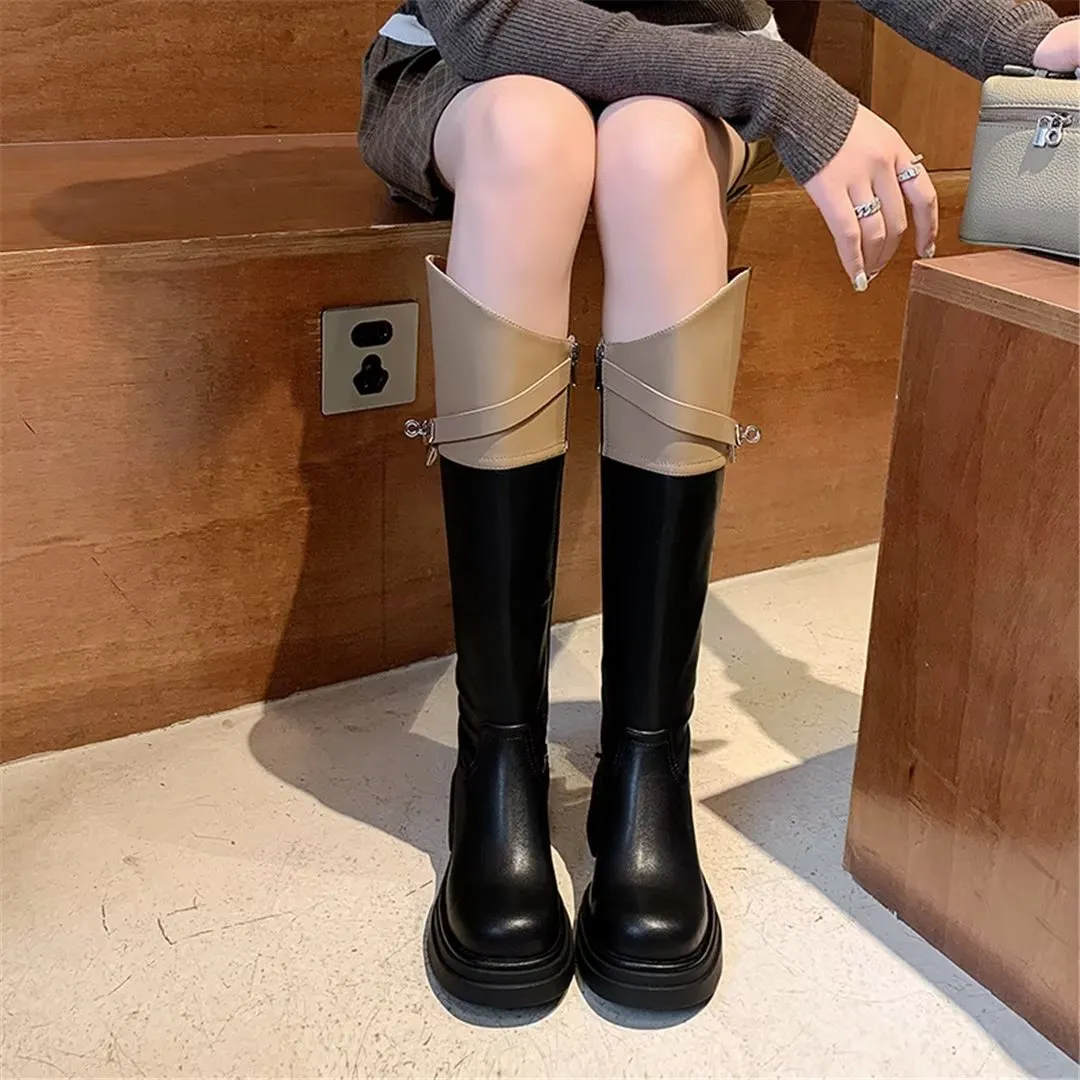 CrocRegal Round Toe Tall Boots