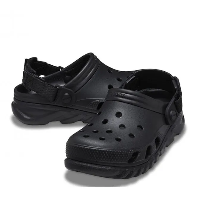 Crocs - Duet Max II Clog w/Adjustable Heel Strap Black