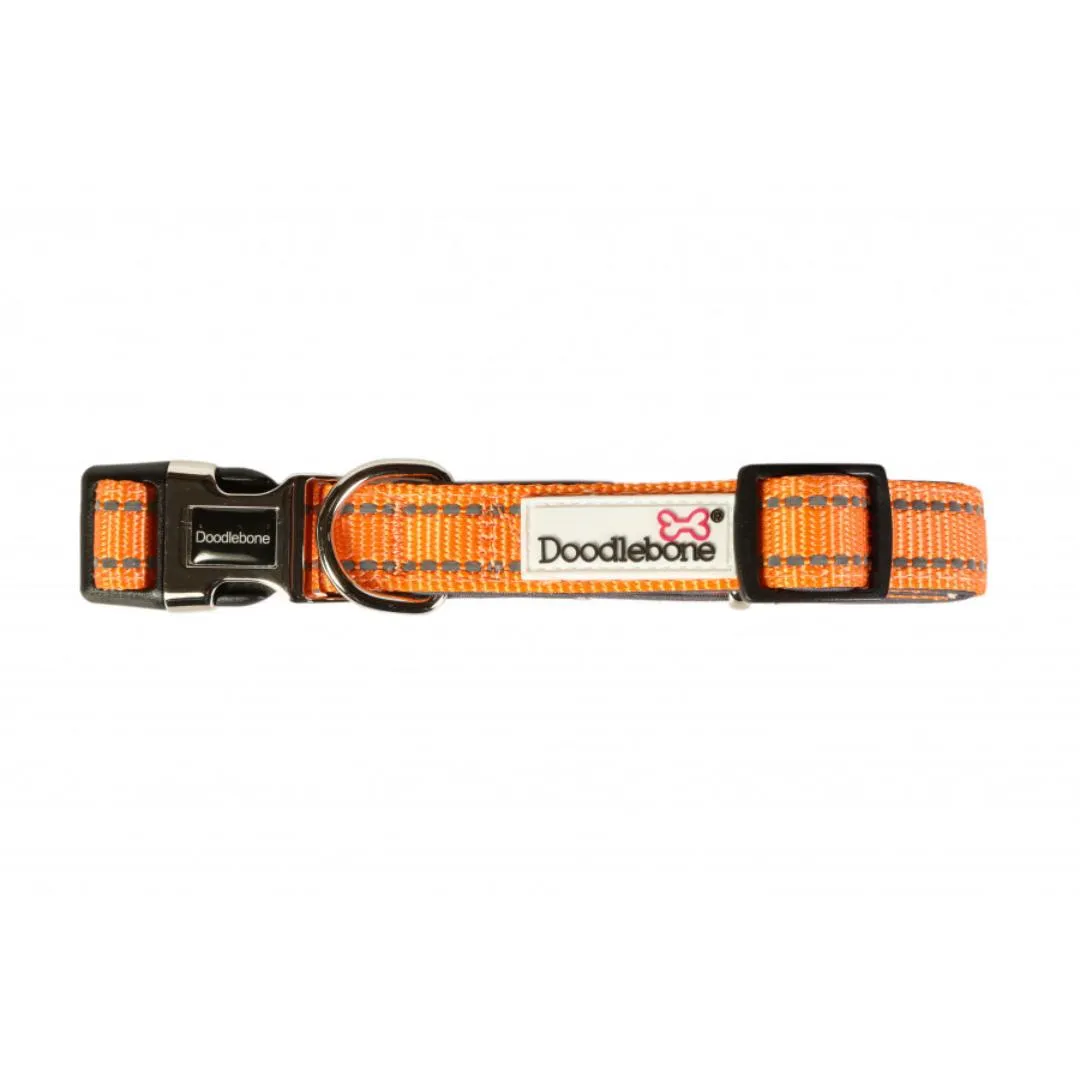 Doodlebone Padded Dog Collar - Peach