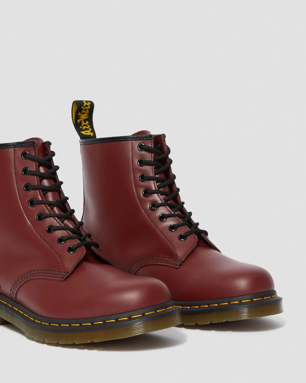 Dr Martens 1460 Cherry Smooth Leather Ankle Boots