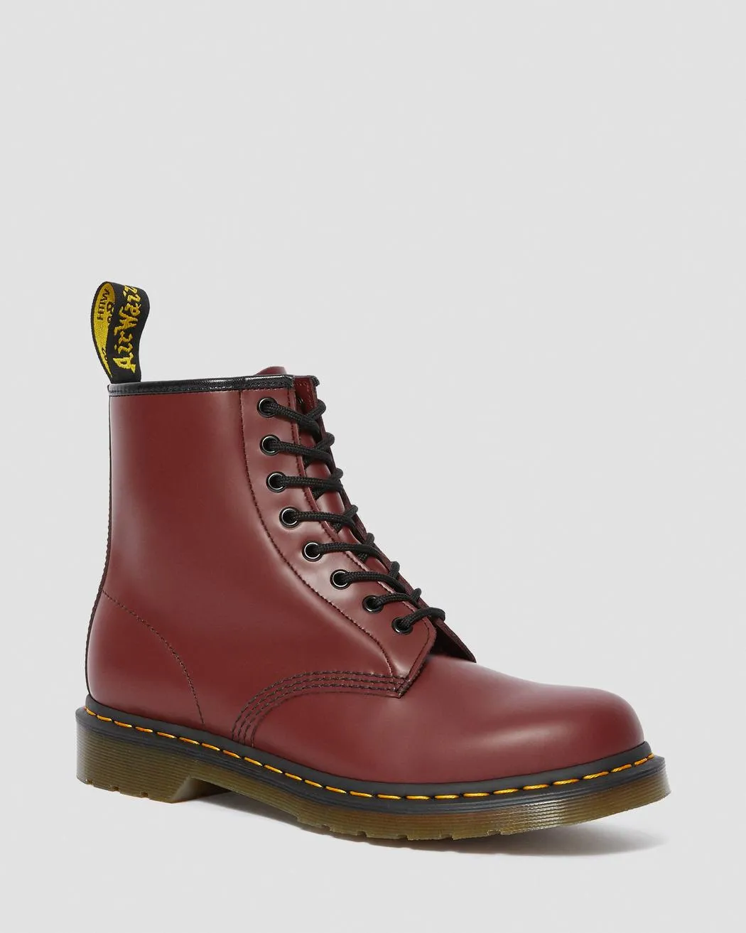 Dr Martens 1460 Cherry Smooth Leather Ankle Boots