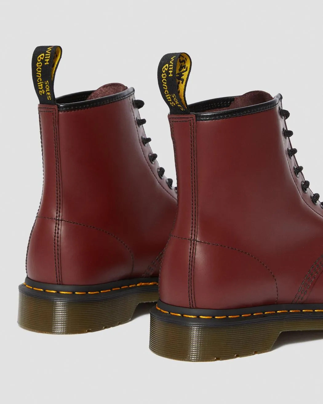 Dr Martens 1460 Cherry Smooth Leather Ankle Boots