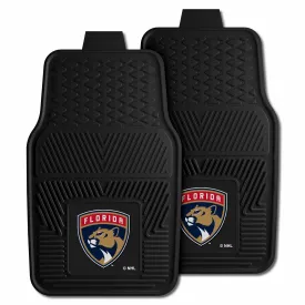 Florida Panthers Heavy Duty Car Mat Set - 2 Pieces