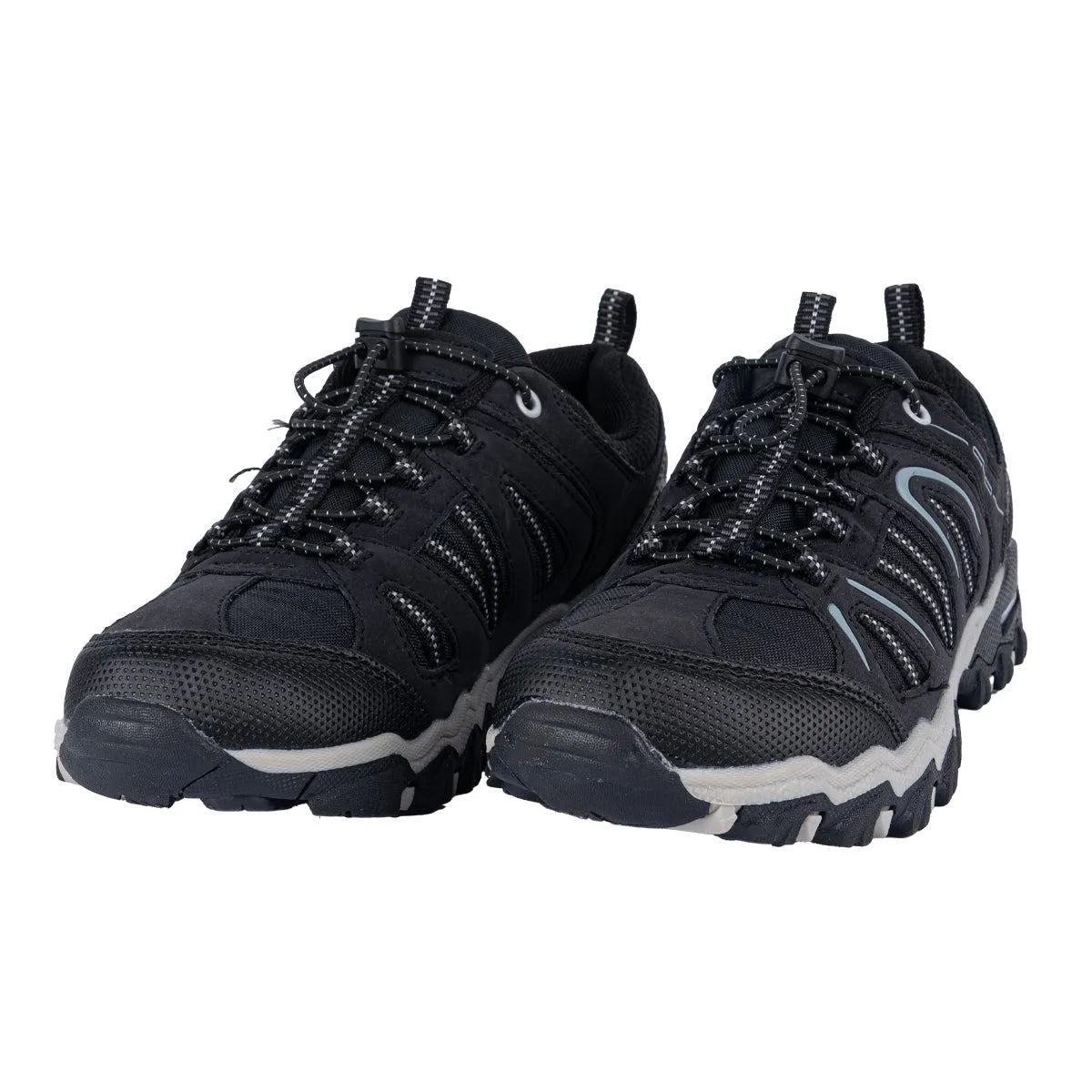 Graceland Hiking Sport Shoes Leather Black Colour For Kids