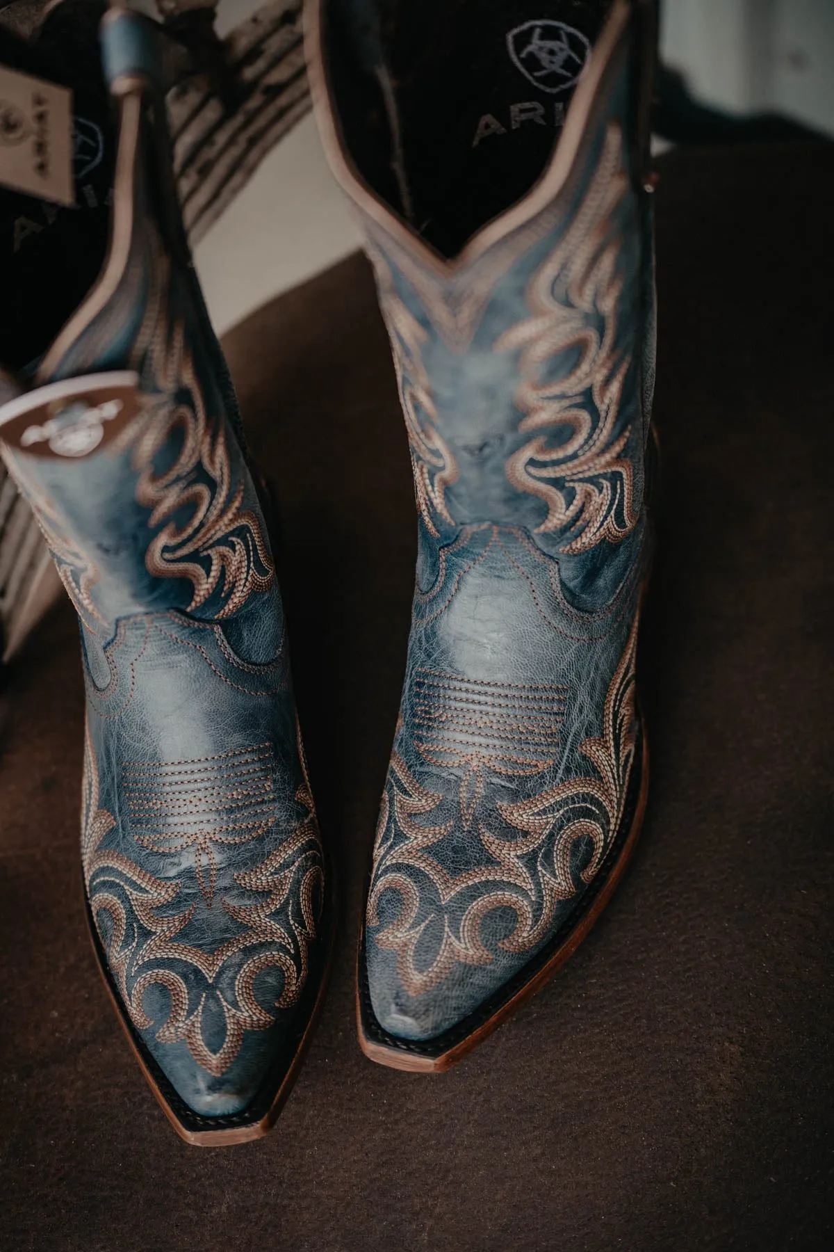 'Hazen' Blueberry Ariat Boot 12” Shaft