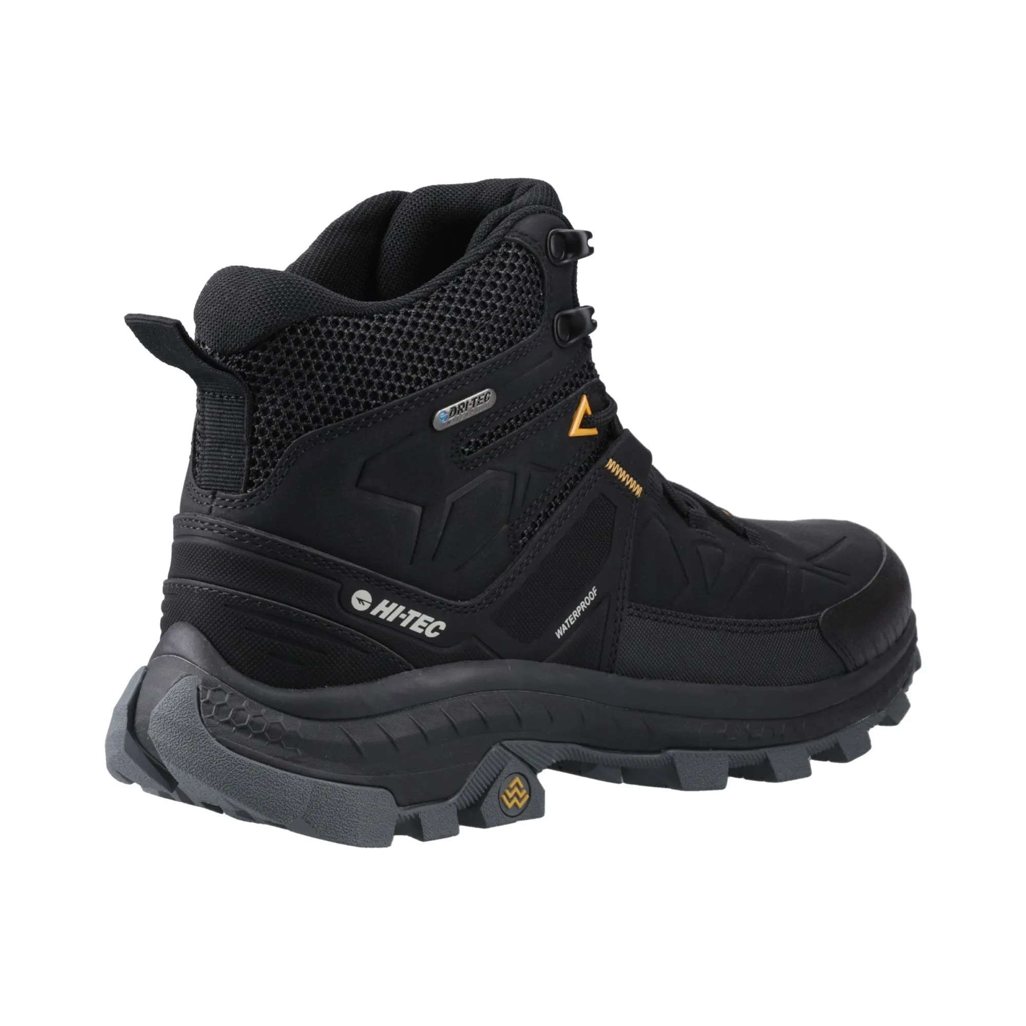 Hi-Tec Rainier Mens Hiking Boots - Black