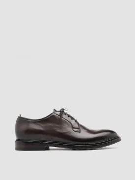 HOPKINS 003 - Grey Leather Derby Shoes