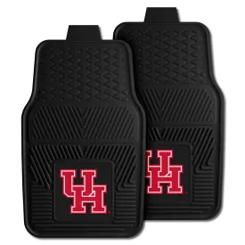 Houston Cougars Heavy Duty Car Mat Set - 2 Pieces