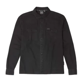 Indian Motorcycle  Mens Denim Shirt Soft Durable Comfortable Cotton Blend Black