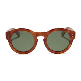 MADISON MEALY - NORA   HONEY TORTOISE   G15   POLARIZED SUNGLASSES