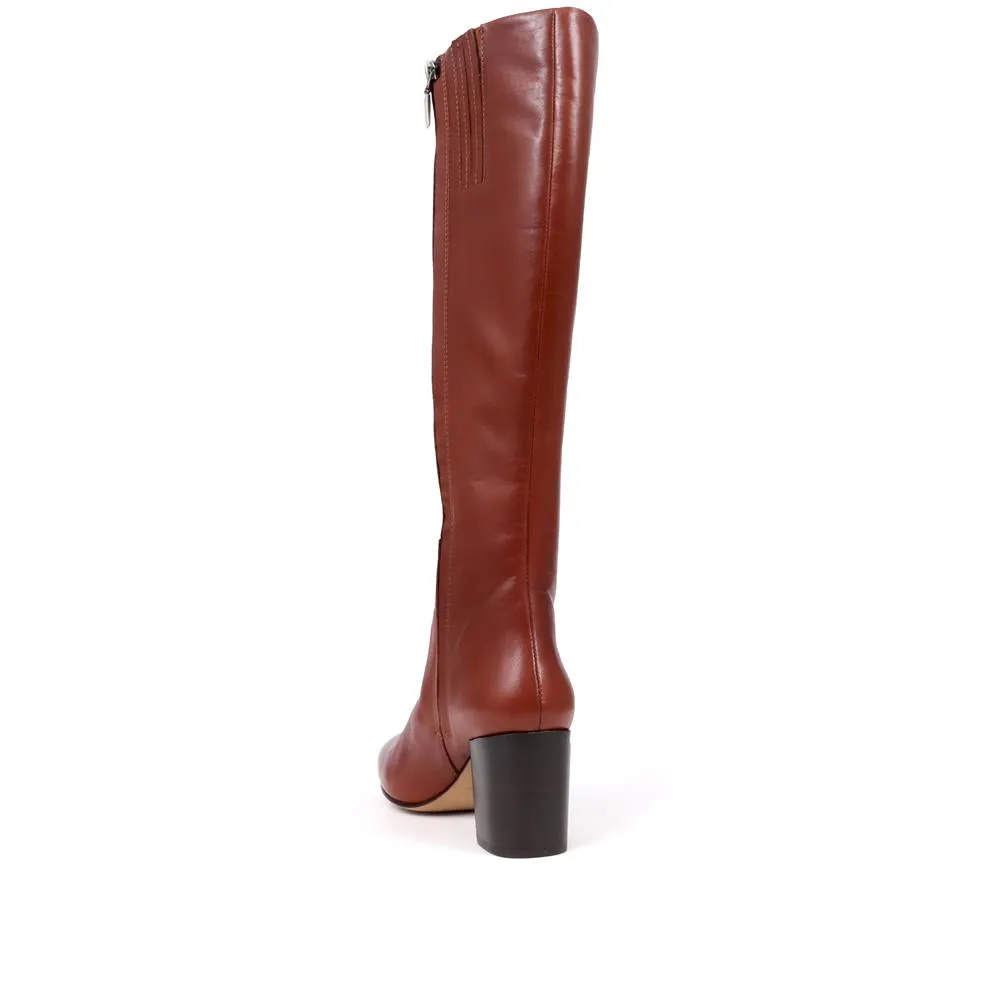 Neptune Long S Leather Boots - NEPTUNELONGS / 326 215