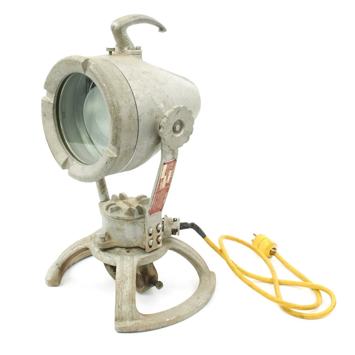 Original U.S. Vietnam Era USN Navy Type MA-1 Explosion Proof Floodlight