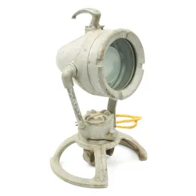 Original U.S. Vietnam Era USN Navy Type MA-1 Explosion Proof Floodlight