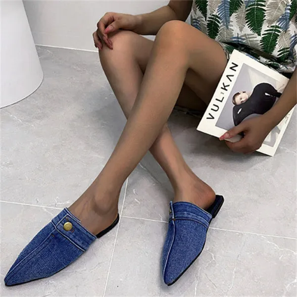 Purpdrank - Black Fashion Casual Patchwork Pointed Comfortable Shoes