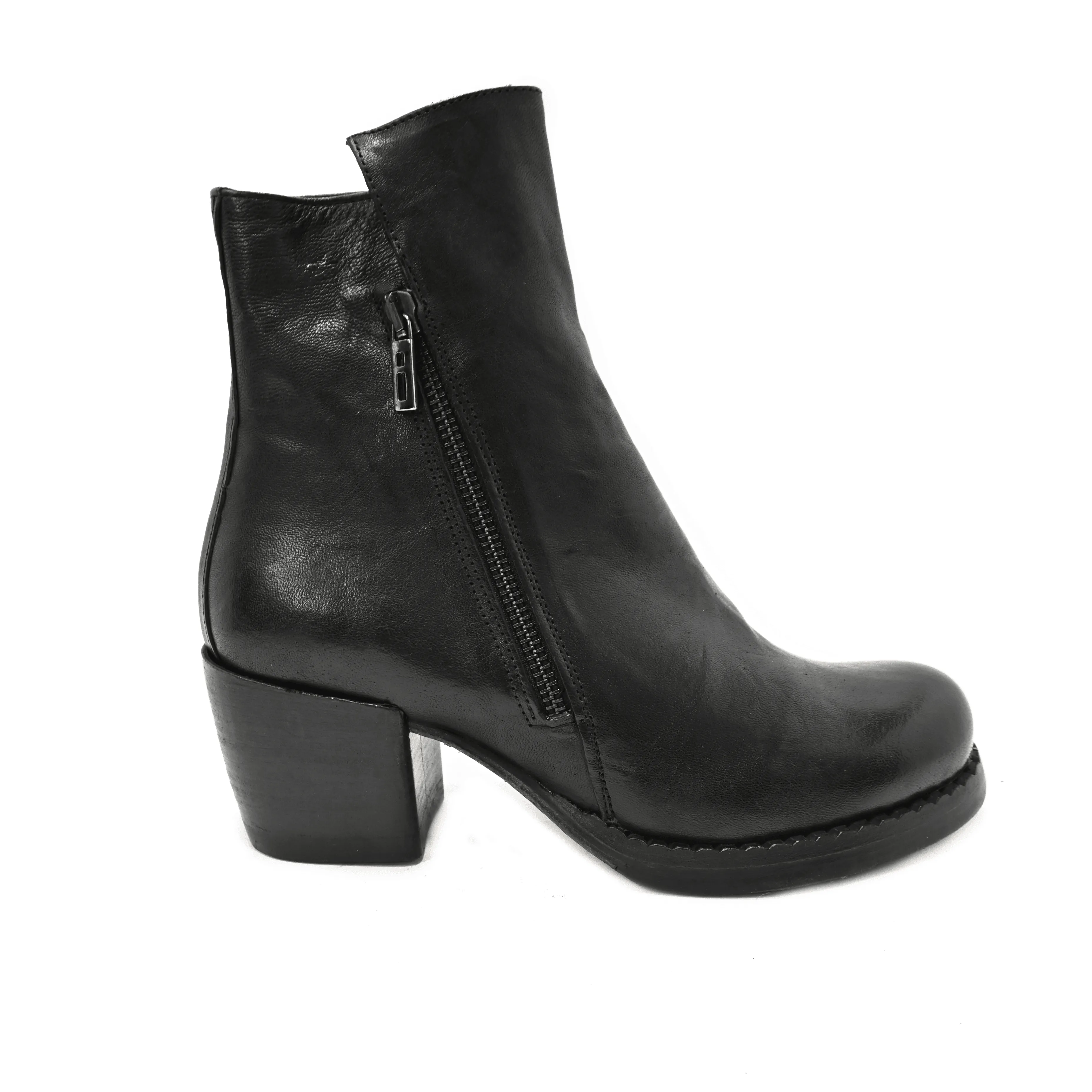 ROBERTA 01- Modern Boots MID DAVIS NERO