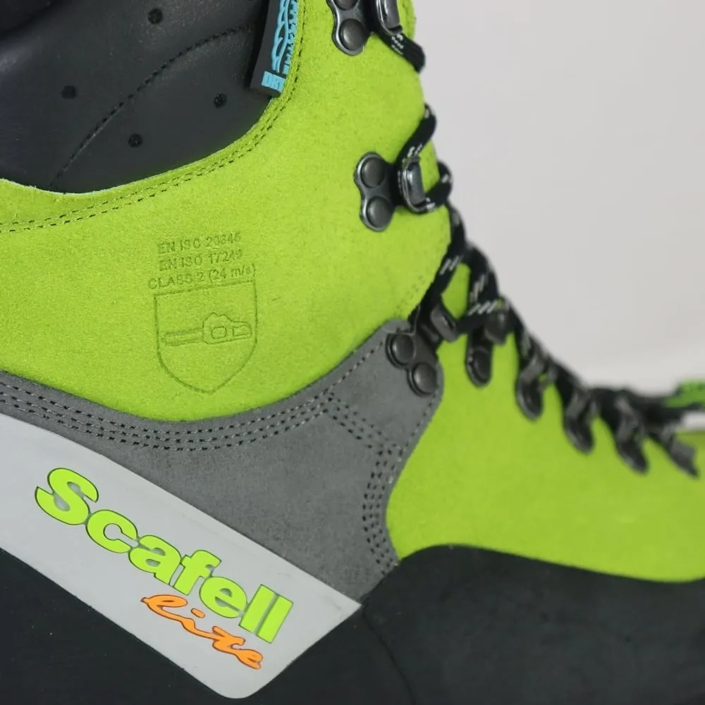 Scafell Lite Chainsaw Boots Lime Class 2