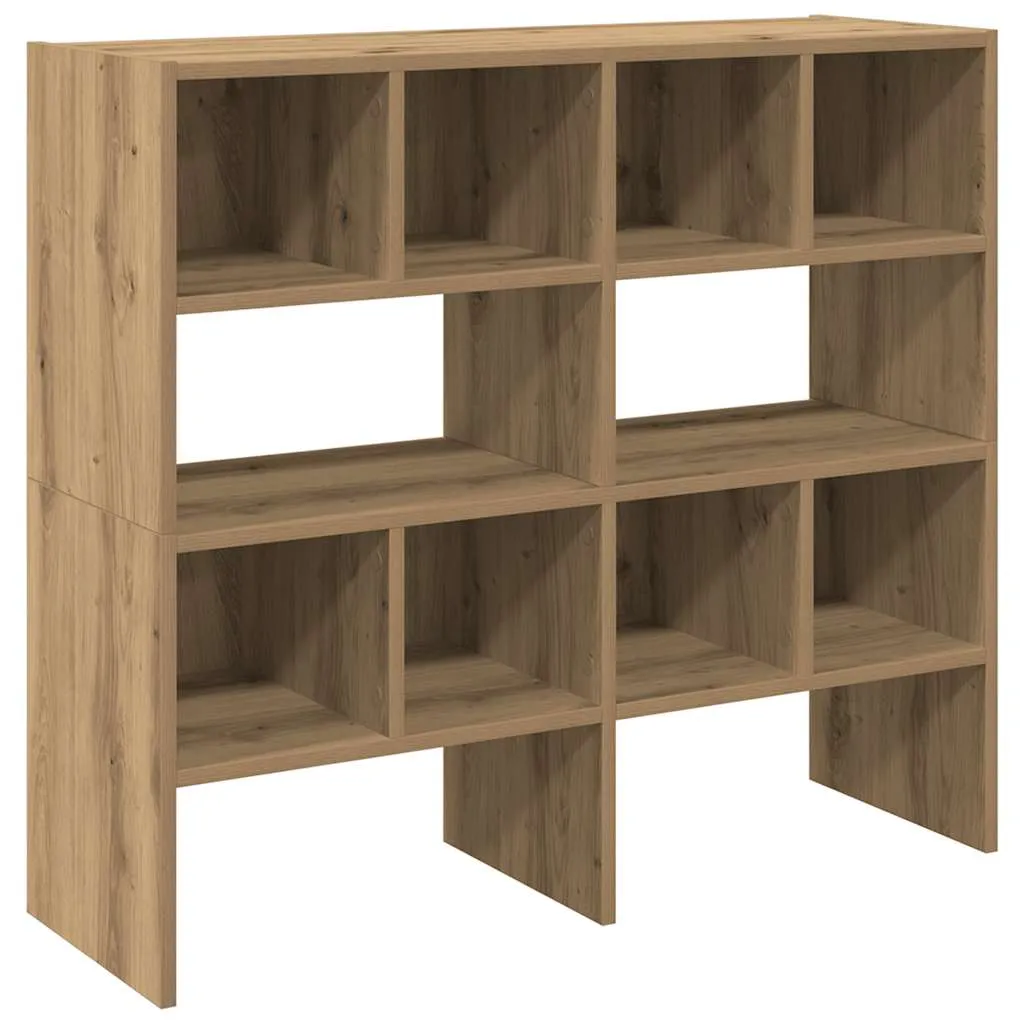 Shoe Racks 2 pcs Stackable Artisan Oak 89.5x30x40 cm