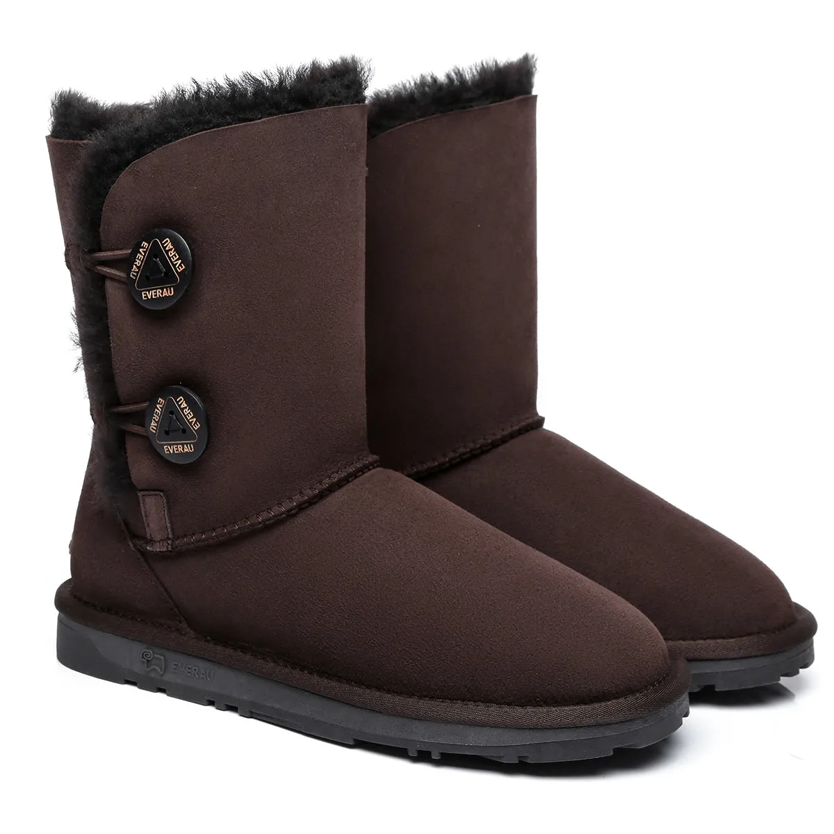 Short Twin Button Women UGG Boots