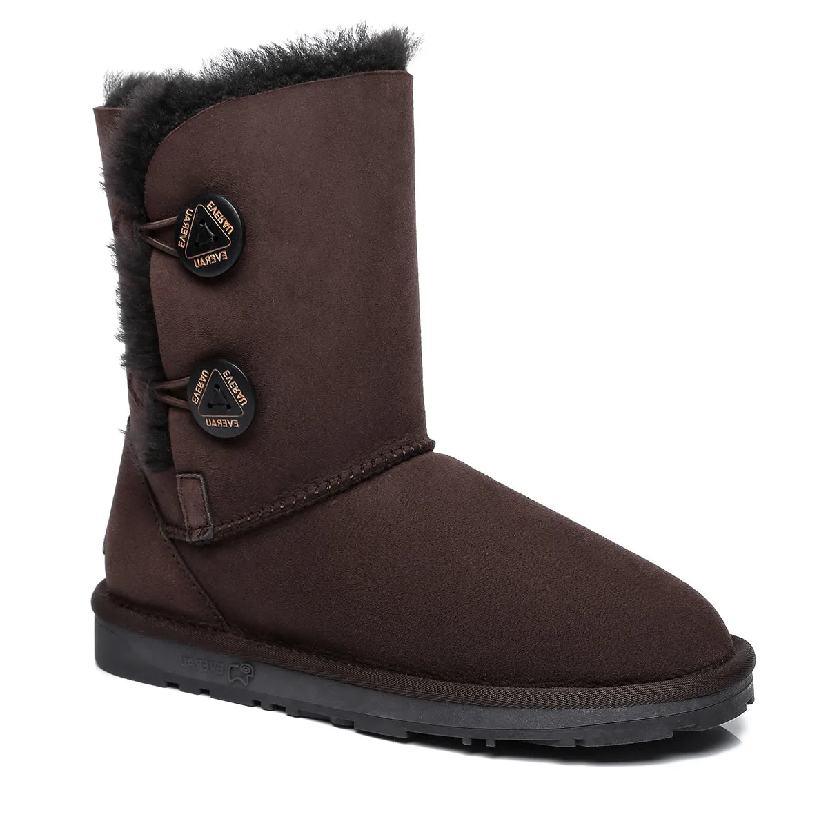 Short Twin Button Women UGG Boots