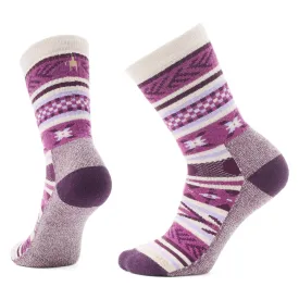 Smartwool Everyday Cozy Cabin Games Crew meadow mauve