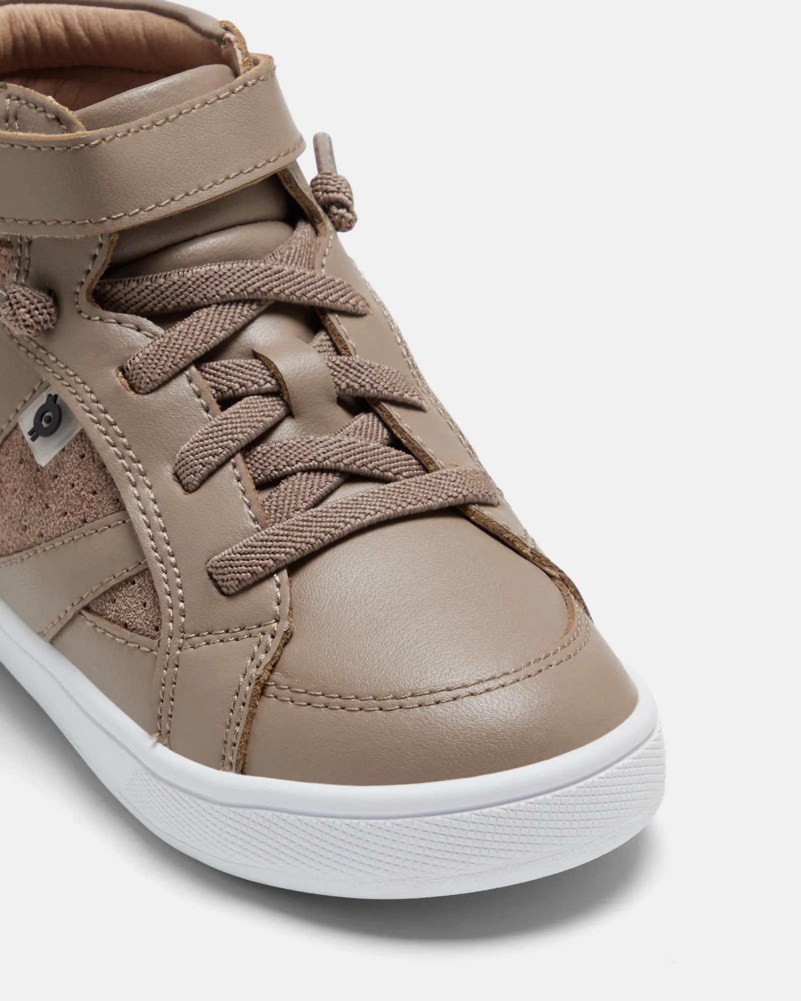 Sole Base Taupe/Taupe Suede/White